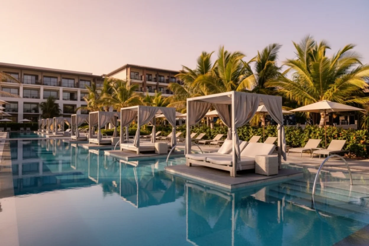 Lopesan Costa Bavaro moderne Architektur Pool